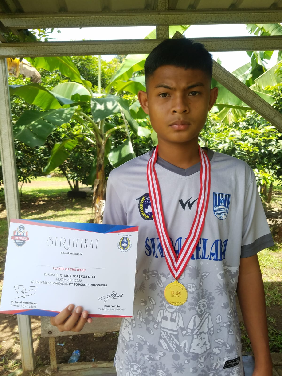 POTW Pekan 9 Grup Top Liga TopSkor U-14: Mohamad Raffif Zahra'an