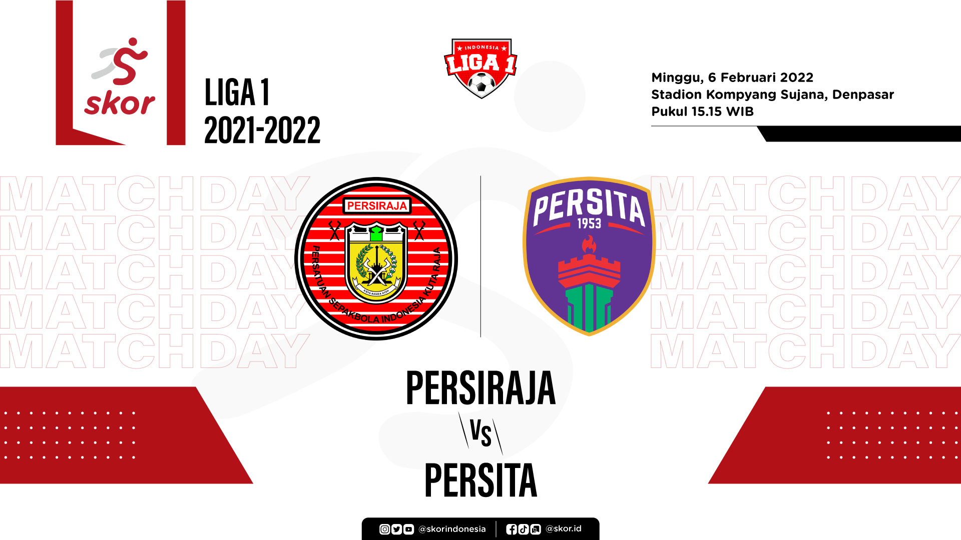 Persiraja Banda Aceh vs Persita Tangerang: Prediksi dan Link Live Streaming