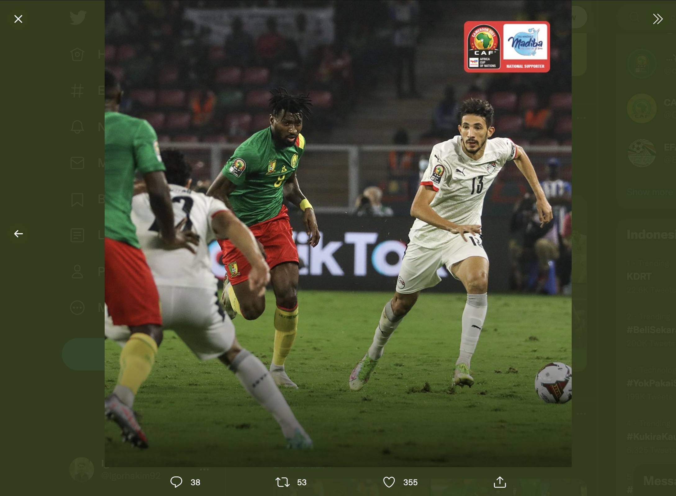 Hasil Piala Afrika 2021: Bekuk Kamerun Lewat Adu Penalti, Mesir Tantang Senegal di Final