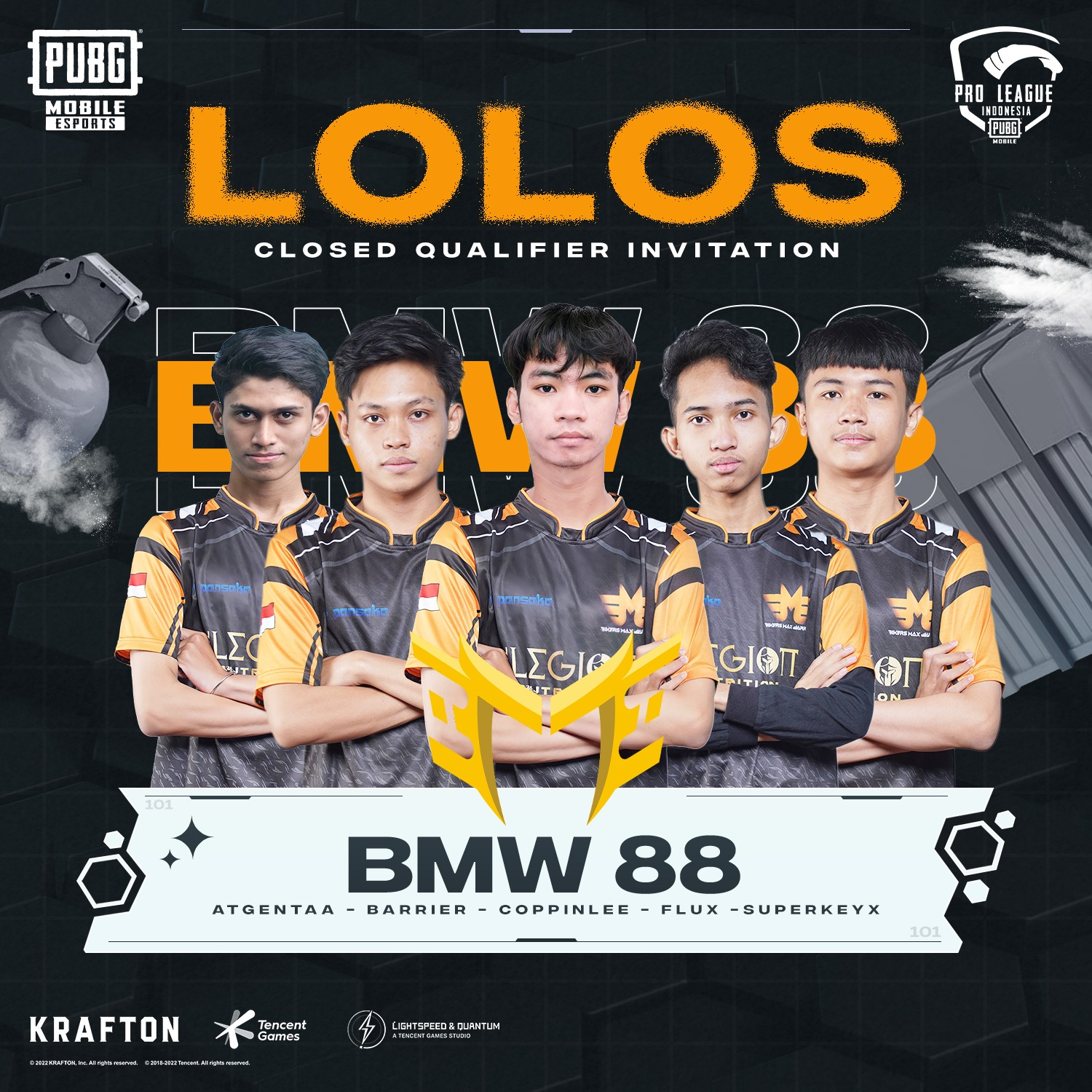 Mengenal BMW 88, Calon Tim Kuda Hitam di PMPL ID Season 5