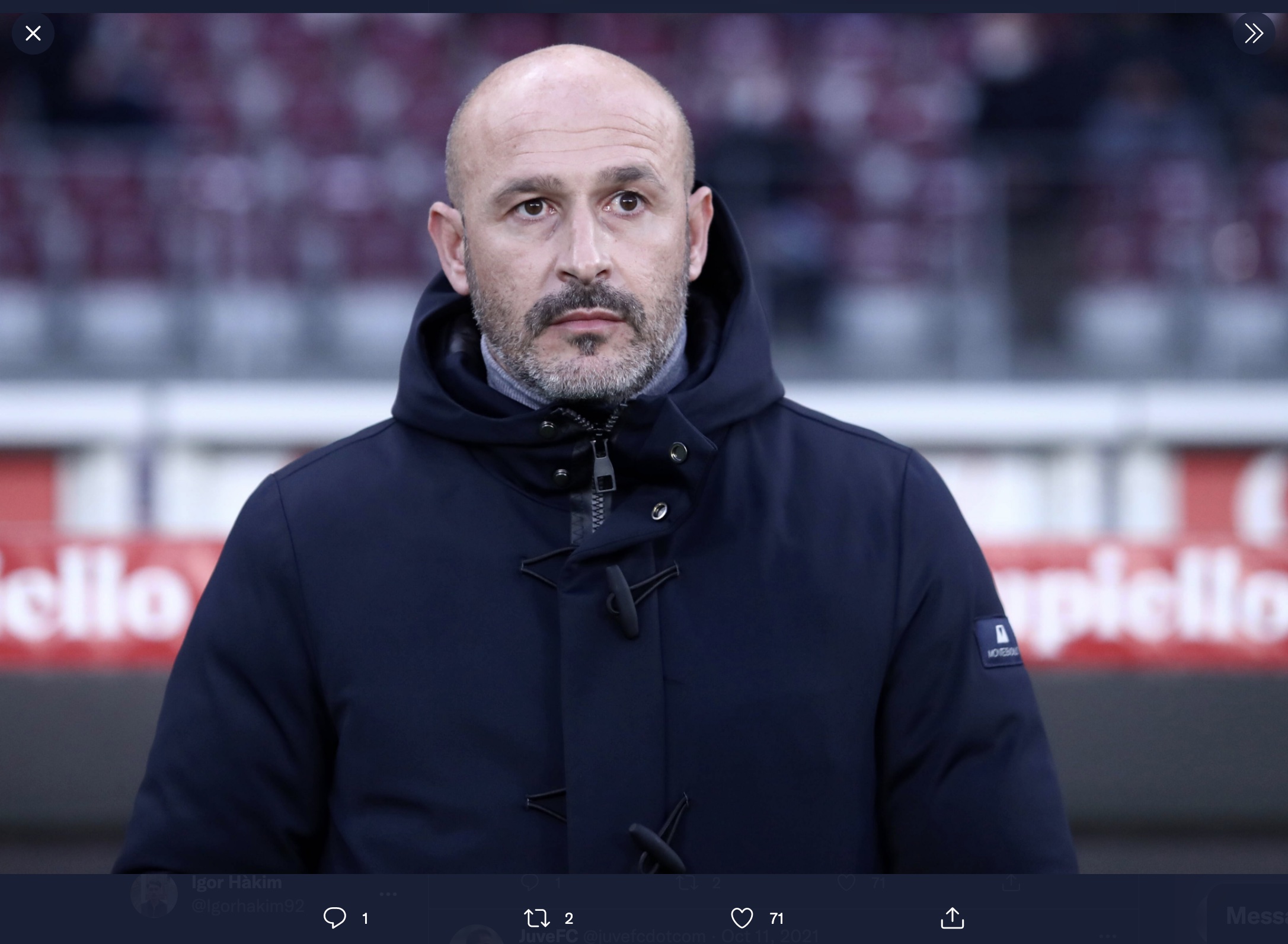 Pelatih Fiorentina Vincenzo Italiano Merasa Tidak Dikhianati oleh Dusan Vlahovic