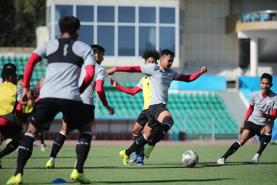 Timnas Indonesia U-23 Latihan Perdana di Bali, Fokus Pemulihan Fisik Pemain