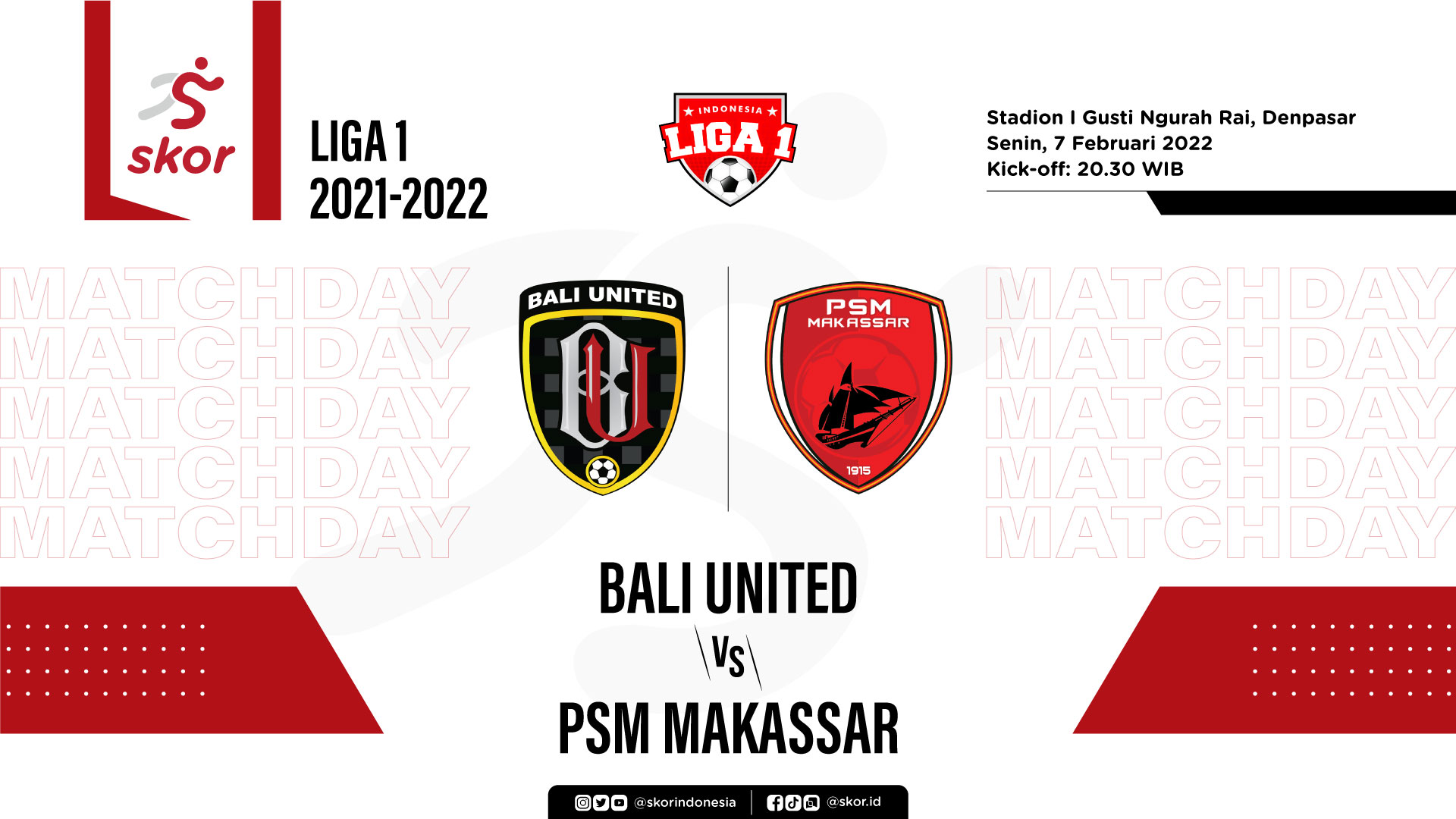 Bali United vs PSM Makassar: Prediksi dan Link Live Streaming