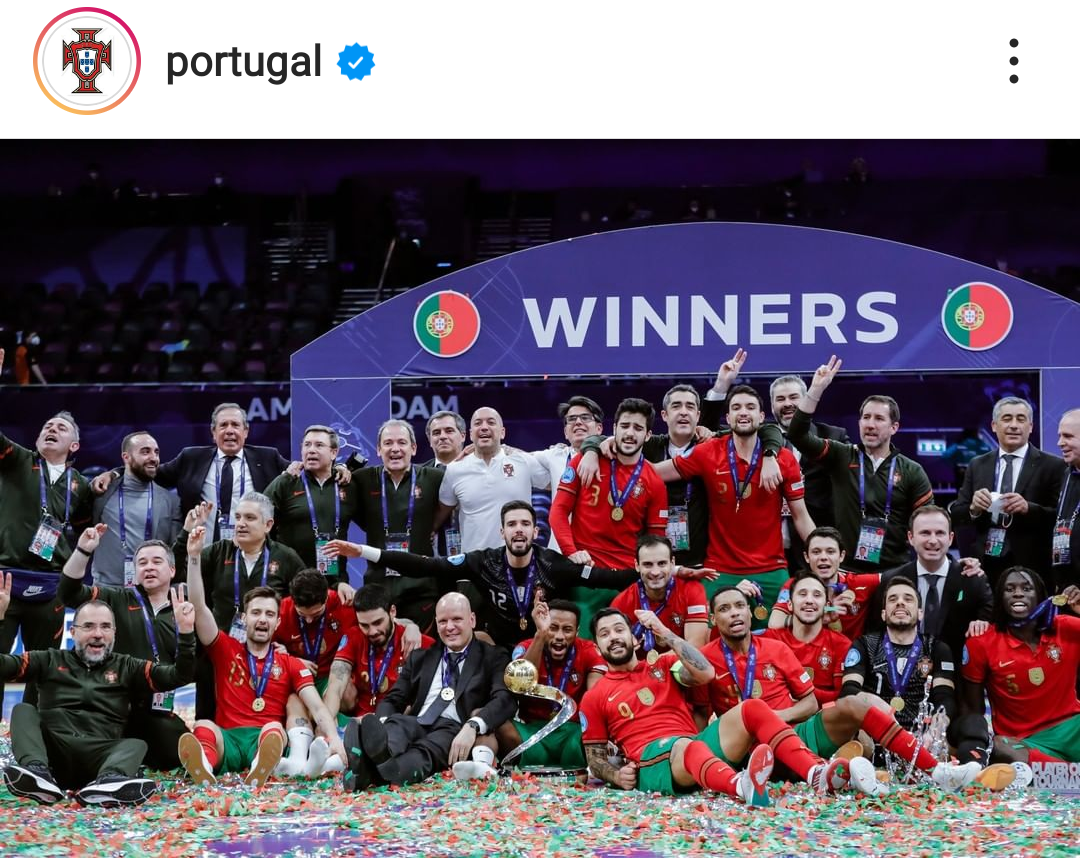 Rekap Piala Eropa Futsal 2022: Portugal Juara, Anchor Kazakhstan Pemain Tersubur