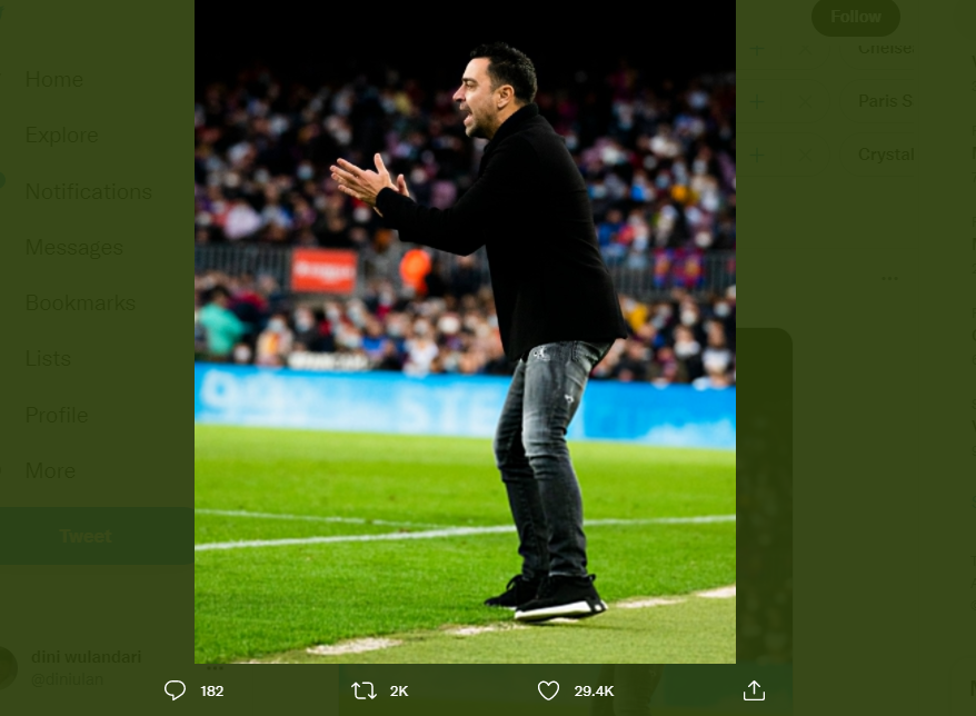 Libas Atletico Madrid, Xavi Hernandez Sebut Barcelona Sempurna 