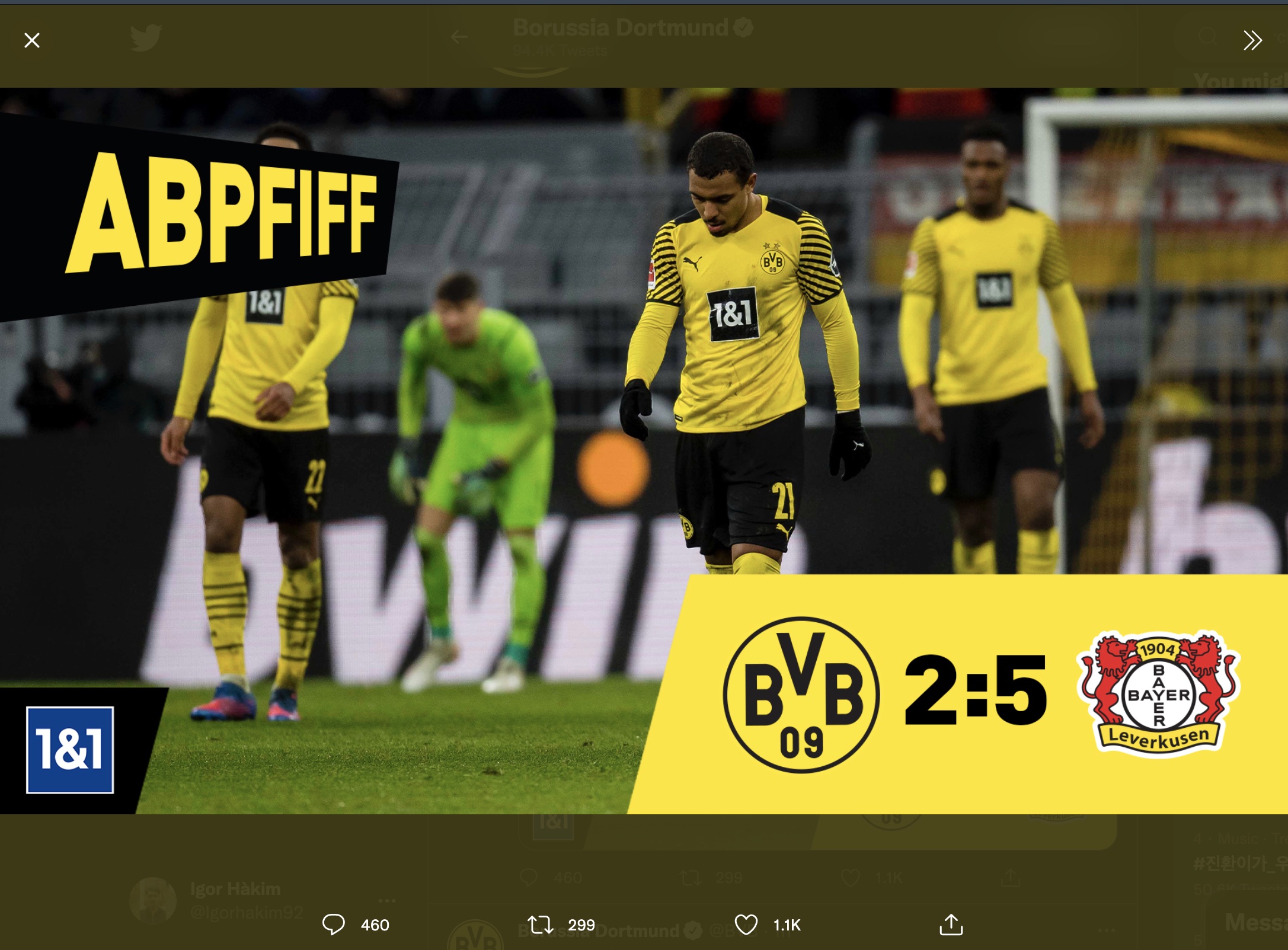 Hasil Bundesliga: Erling Haaland Absen, Dortmund Dibantai Bayer Leverkusen di Kandang Sendiri