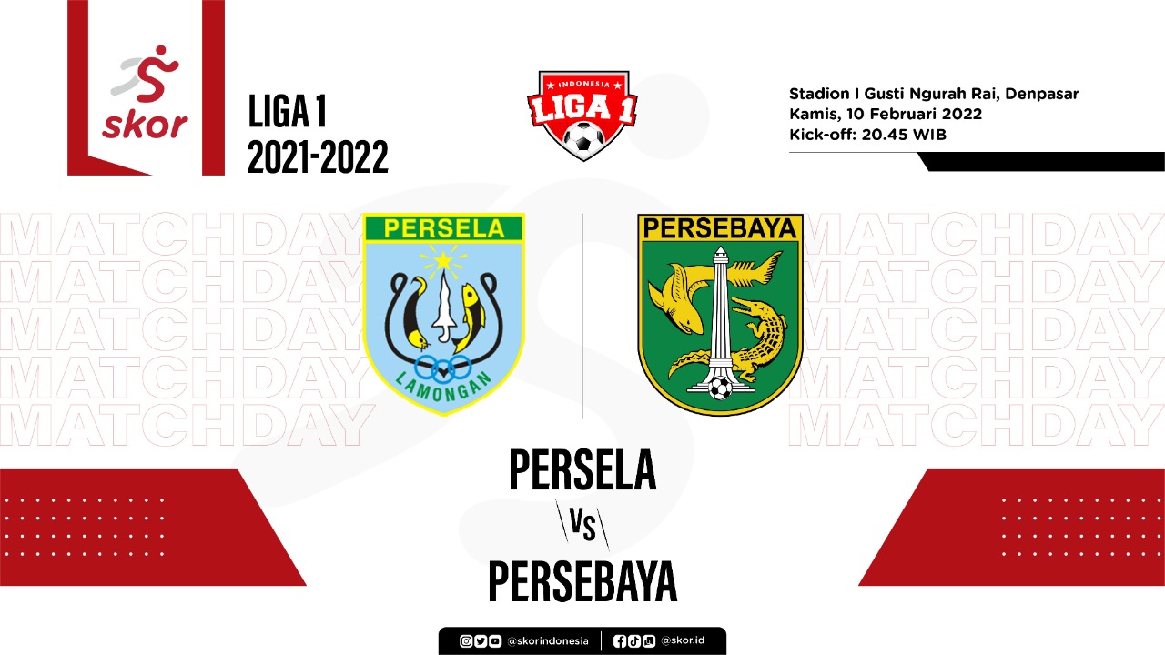 Persela vs Persebaya: Prediksi dan Link Live Streaming
