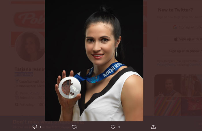 Tatiana Ivanova Raih Medali di Beijing 2022 Usai Patah Kaki
