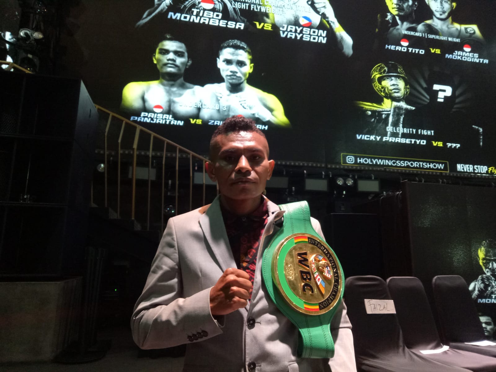 Belum Tanggapi Surat WBC, ATI Tetap Dukung Tibo Monabesa Menang atas Jayson Vayson