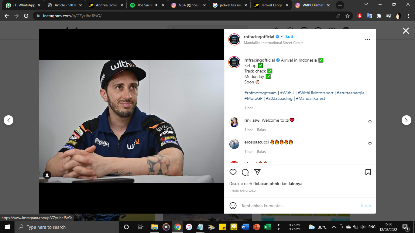 Andrea Dovizioso Bersiap Hadapi ''Sesuatu yang Hilang'' saat Pensiun dari MotoGP