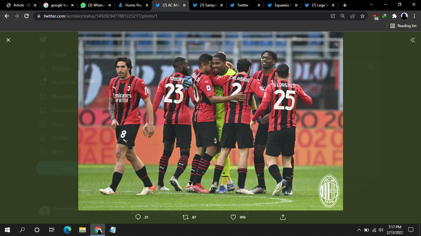 AC Milan Rebut Puncak Klasemen, Sandro Tonali Ingatkan Timnya agar Tak Berleha-leha