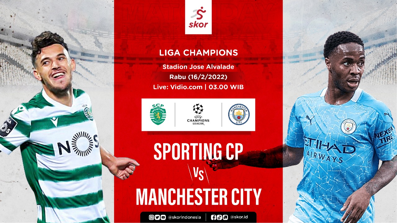 Prediksi Sporting CP vs  Manchester City: Ajang Unjuk Gigi Juara Liga Portugal dan Liga Inggris