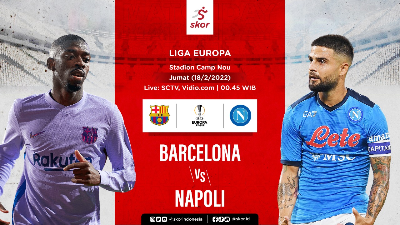 Prediksi Barcelona vs Napoli: Jalan Blaugrana Amankan Tiket Liga Champions