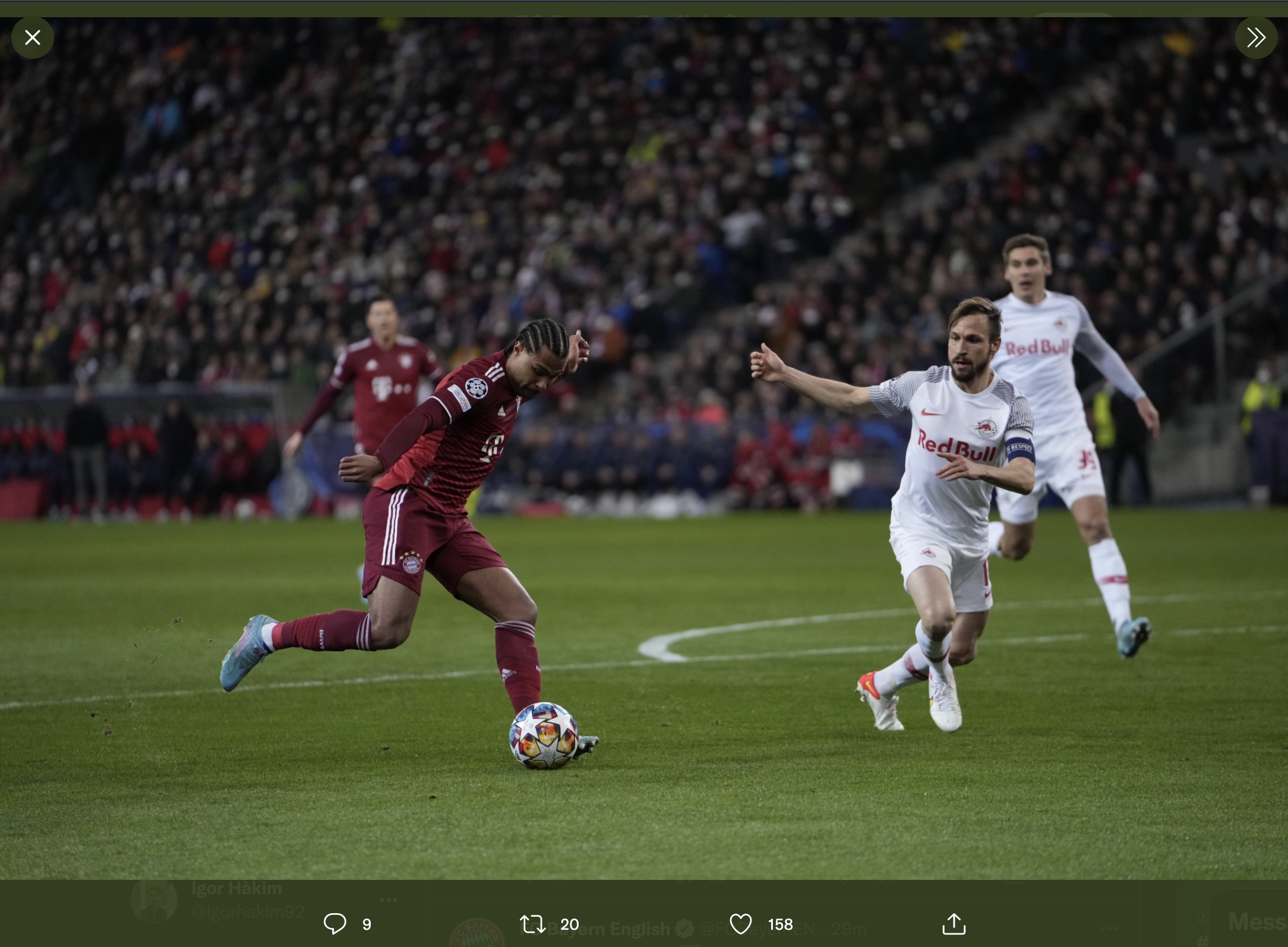 Hasil RB Salzburg vs Bayern Munchen di Liga Champions: Die Roten Gagal Menang di Red Bull Arena