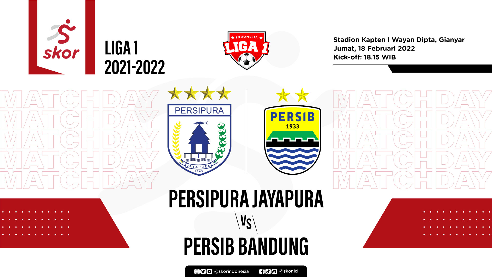 Persipura Jayapura vs Persib Bandung: Prediksi dan Link Live Streaming