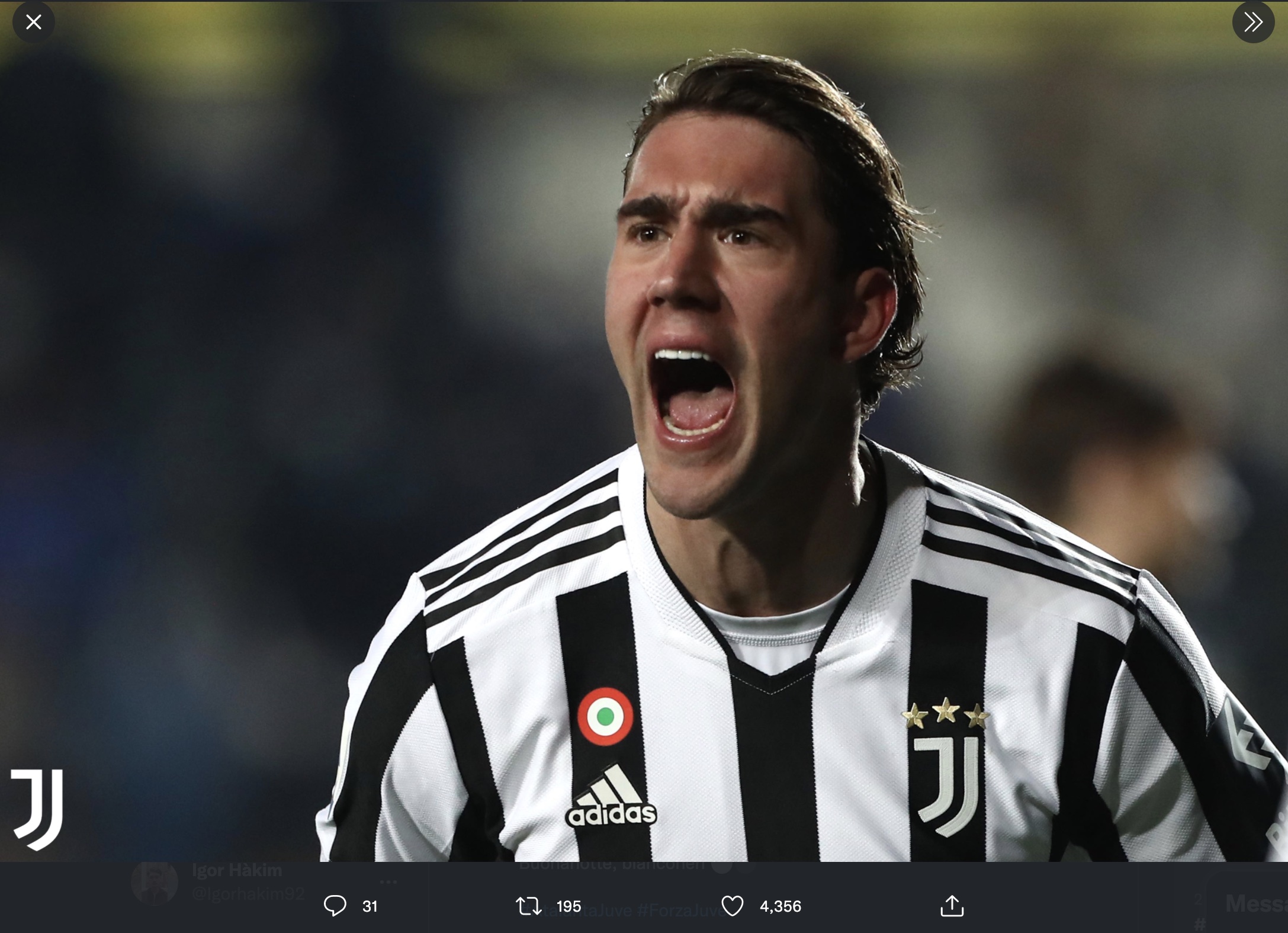 Juventus vs Torino: Dusan Vlahovic Incar Gol Perdana di Derby della Mole
