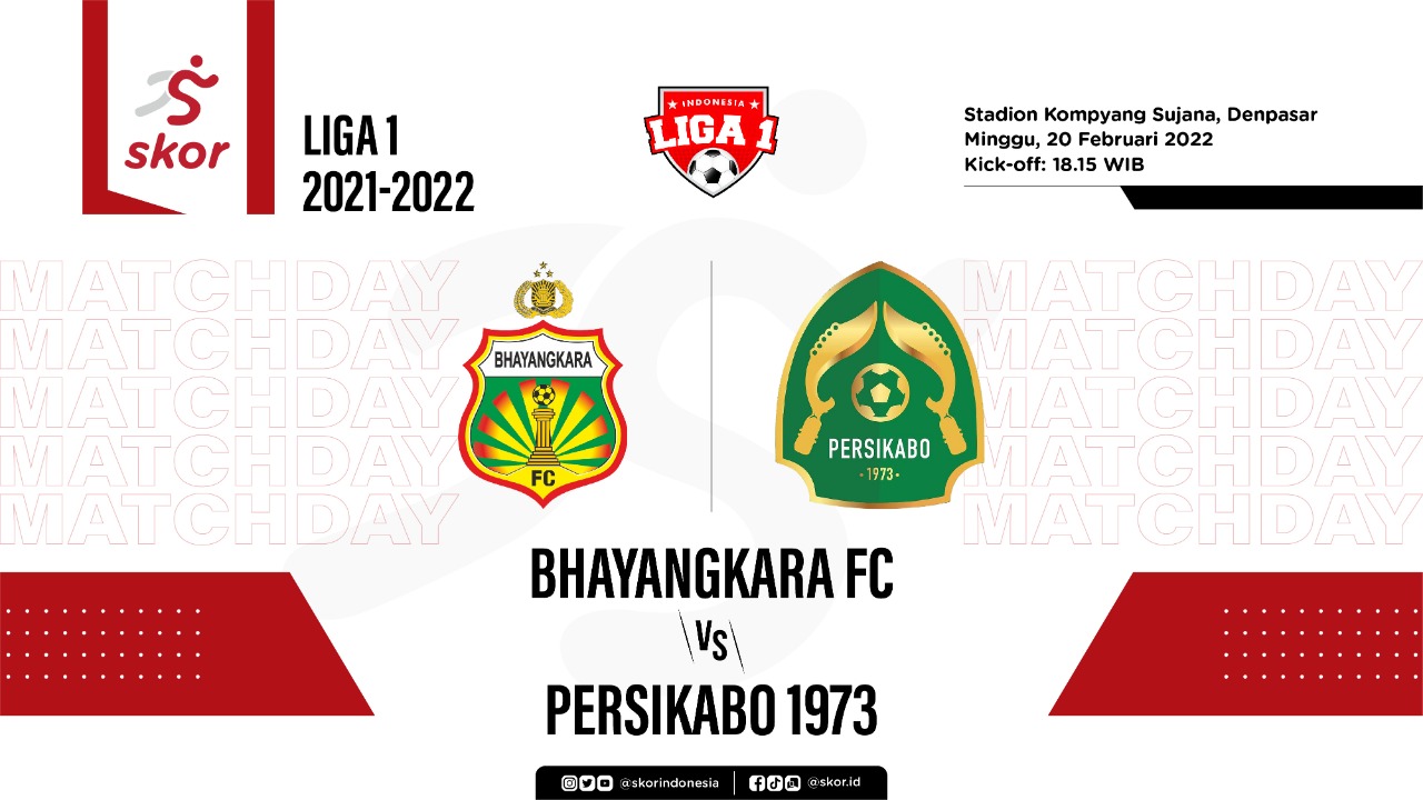 Hasil Bhayangkara FC vs Persikabo: The Guardian Pesta Gol ke Gawang Laskar Padjadjaran