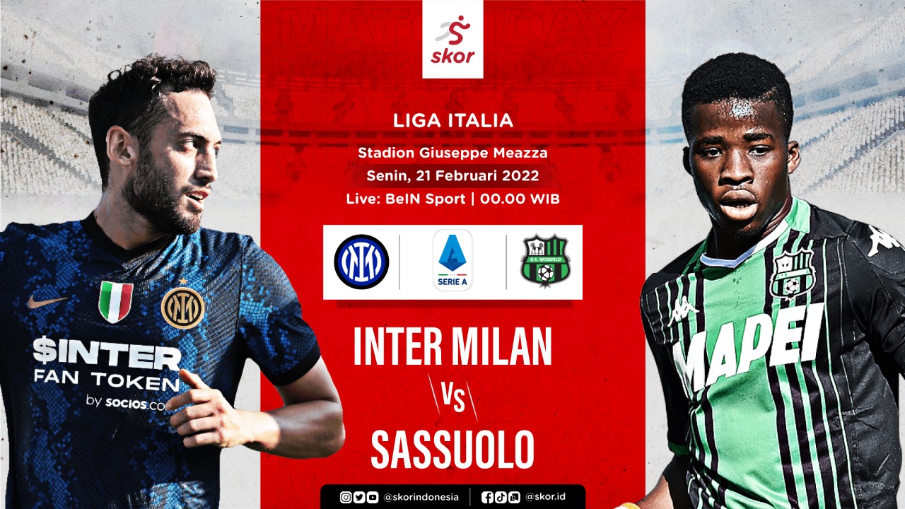 Prediksi Inter Milan vs Sassuolo: Misi La Beneamata Rebut Capolista