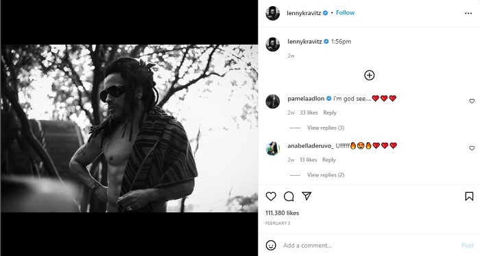 Usia 57 Tahun, Bintang Rock Lenny Kravitz Goda Penggemarnya dengan Abs Terpahat Sempurna