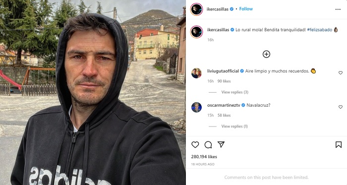 Gerard Pique Beri Reaksi atas Postingan Terbaru Iker Casillas: Seperti Baru Tertabrak Kereta Api