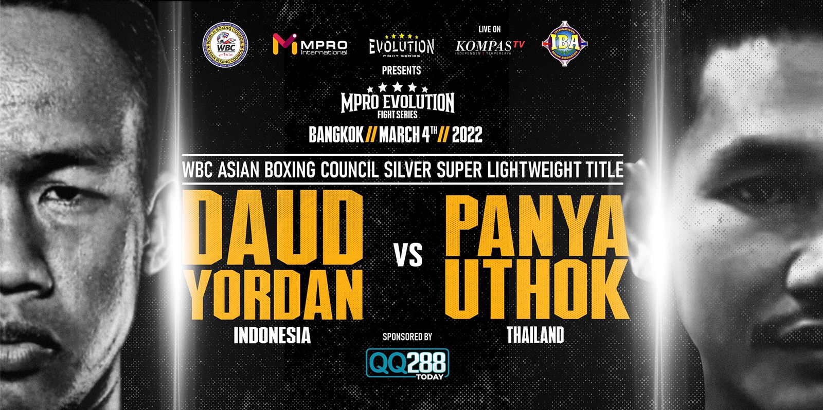 Link Live Streaming Duel Tinju Daud Yordan vs Panya Uthok