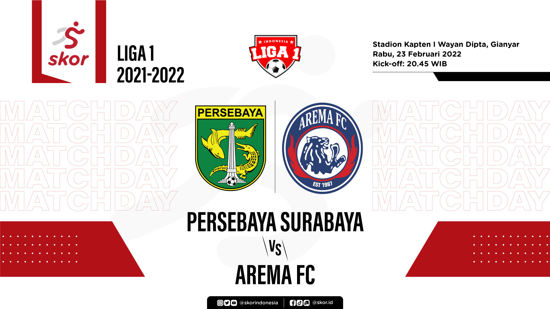LIVE Update: Persebaya vs Arema FC