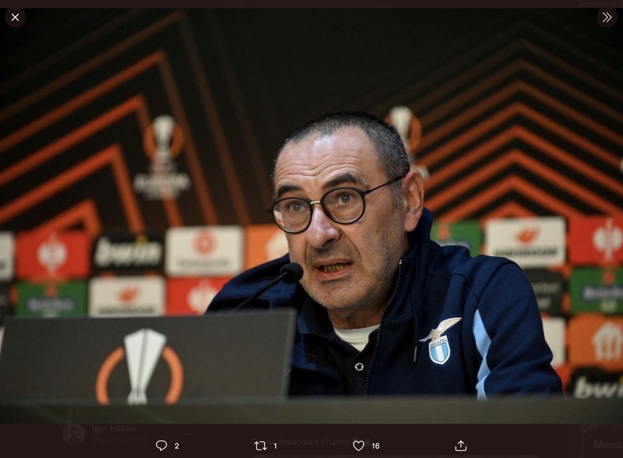 Maurizio Sarri: Lazio Pikirkan FC Porto, Bukan Napoli