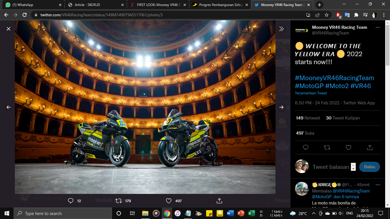 Rumor, Yamaha Berminat Bajak Tim Milik Valentino Rossi dari Tangan Ducati