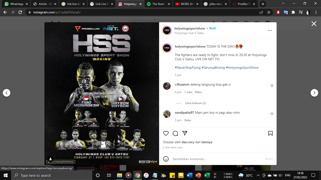 Kemenangan Tibo Monabesa atas Jayson Vayson Tak Diakui WBC