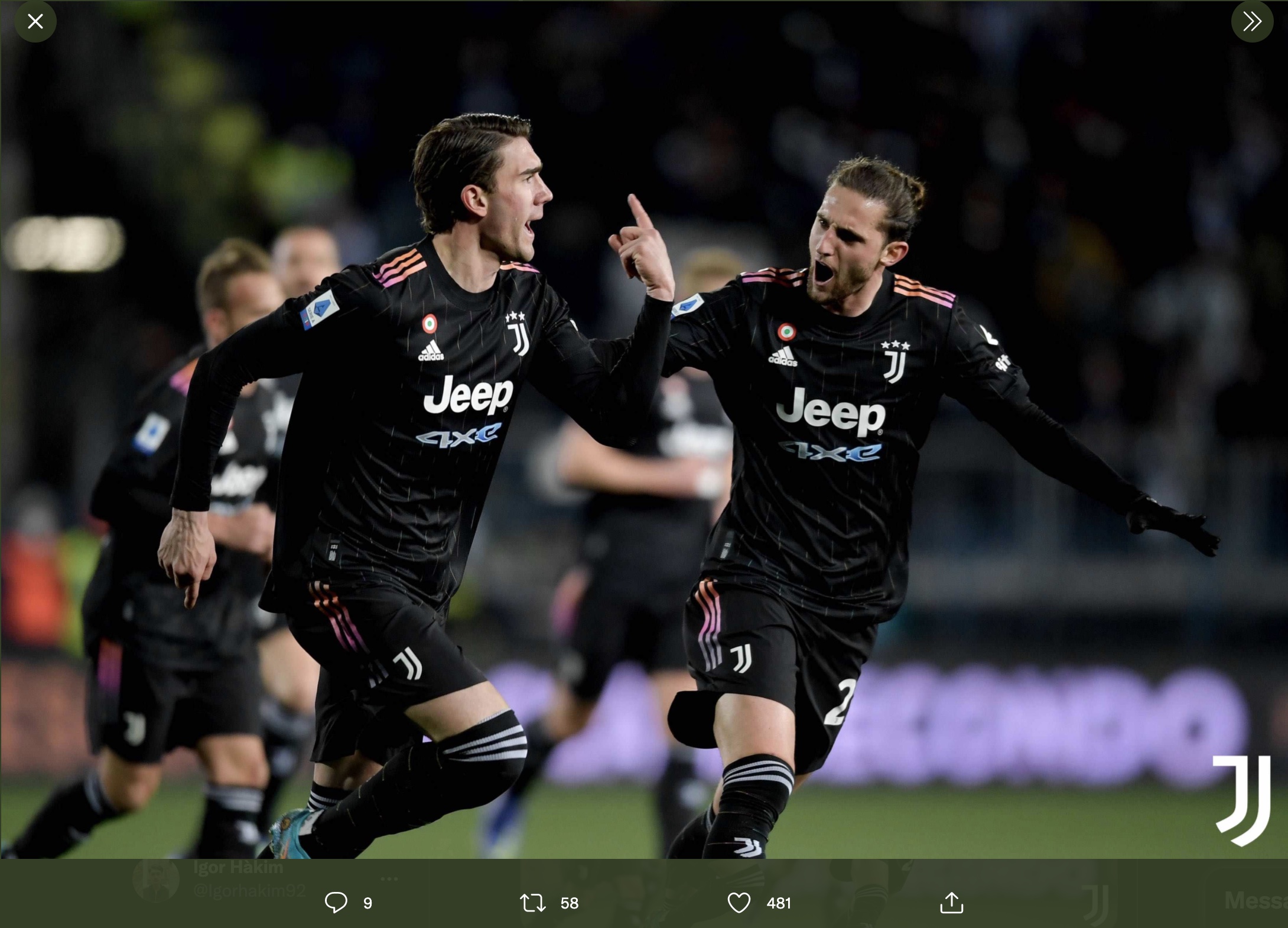 Hasil Empoli vs Juventus: Dusan Vlahovic Dua Gol, Bianconeri Petik Tiga Poin di Carlo Castellani
