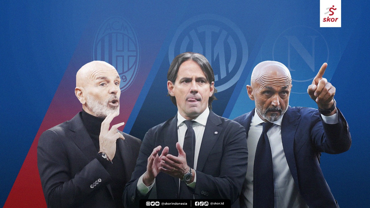 Persaingan Scudetto: Inter Milan dan AC Milan Anjlok, Napoli Tancap Gas