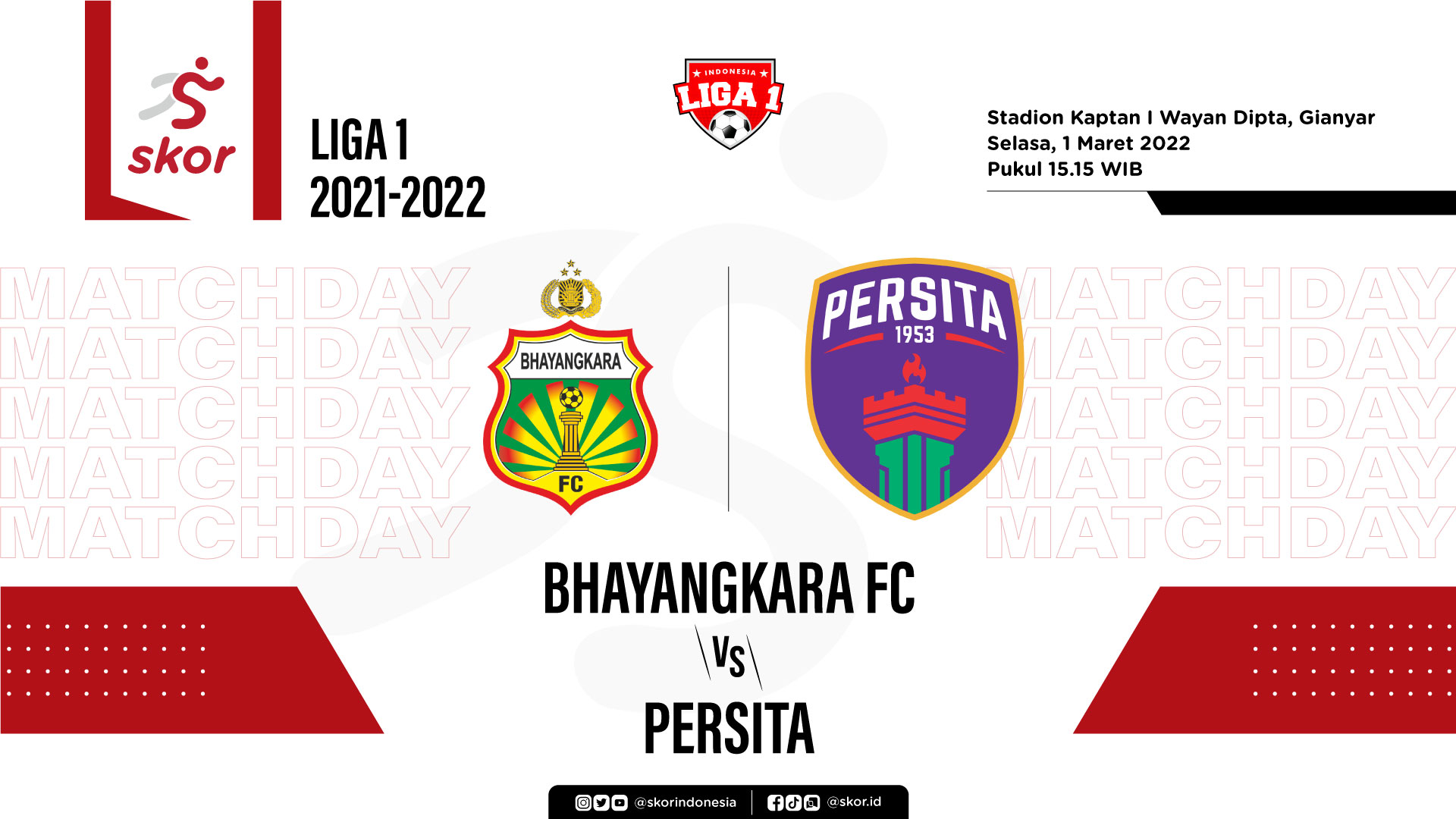 Bhayangkara FC vs Persita: Prediksi dan Link Live Streaming