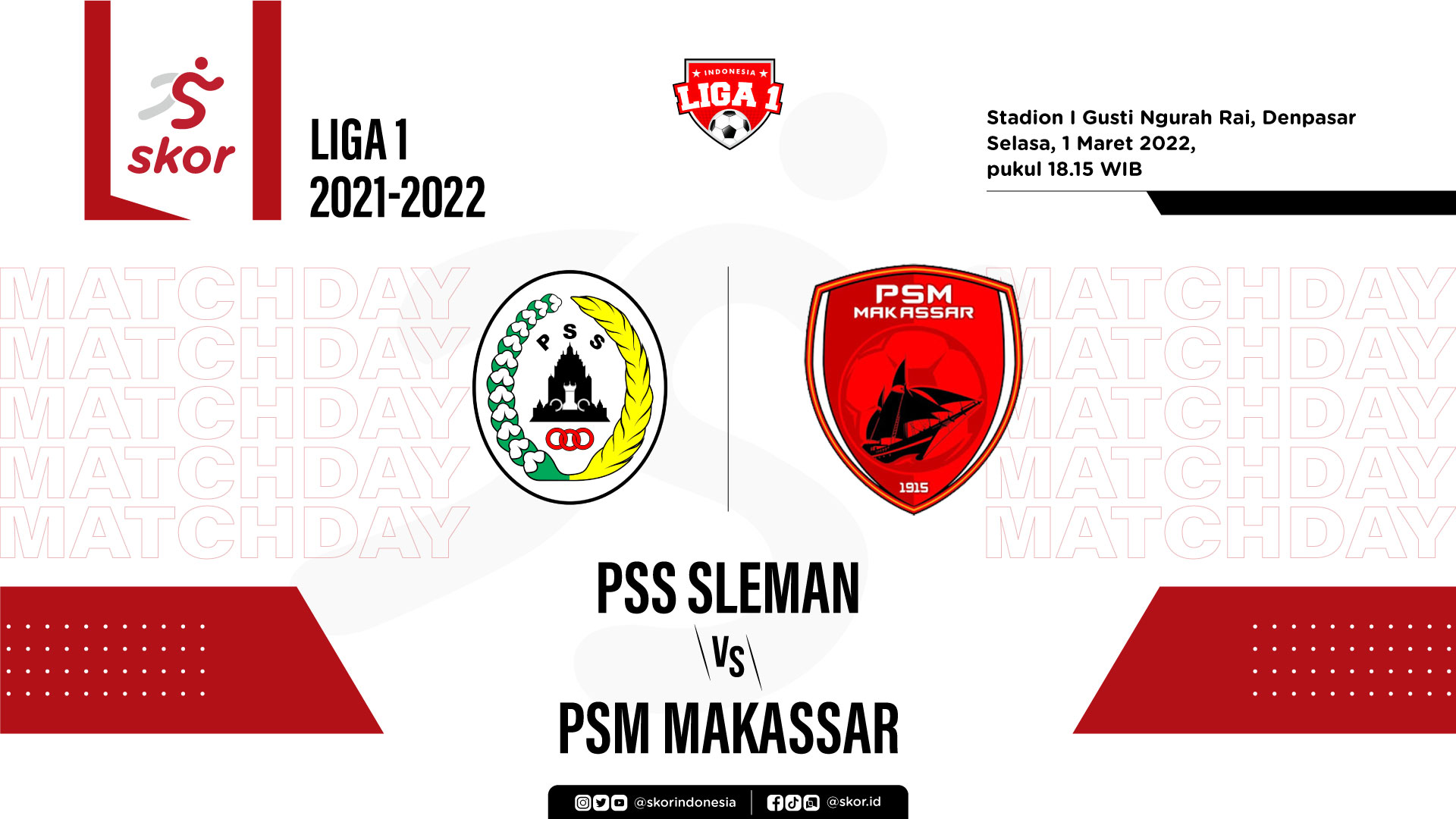 PSS Sleman vs PSM Makassar: Prediksi dan Link Live Streaming