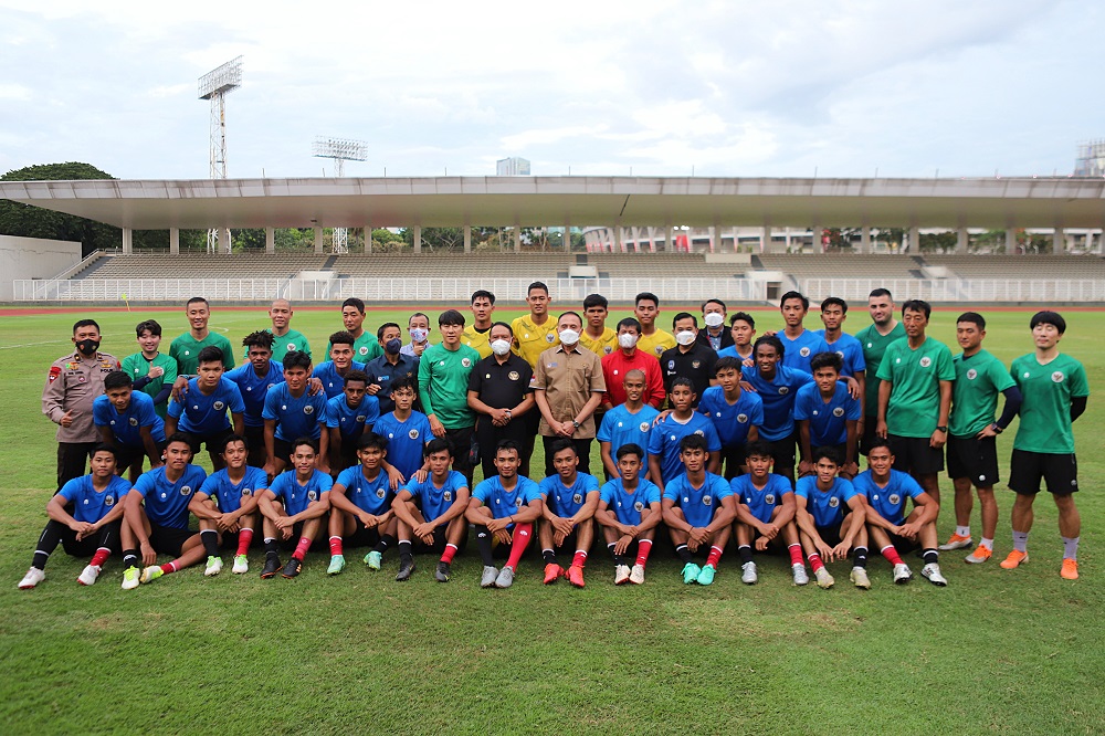 Menpora Ingatkan Pemain Timnas U-19 Indonesia soal Ancaman Covid-19