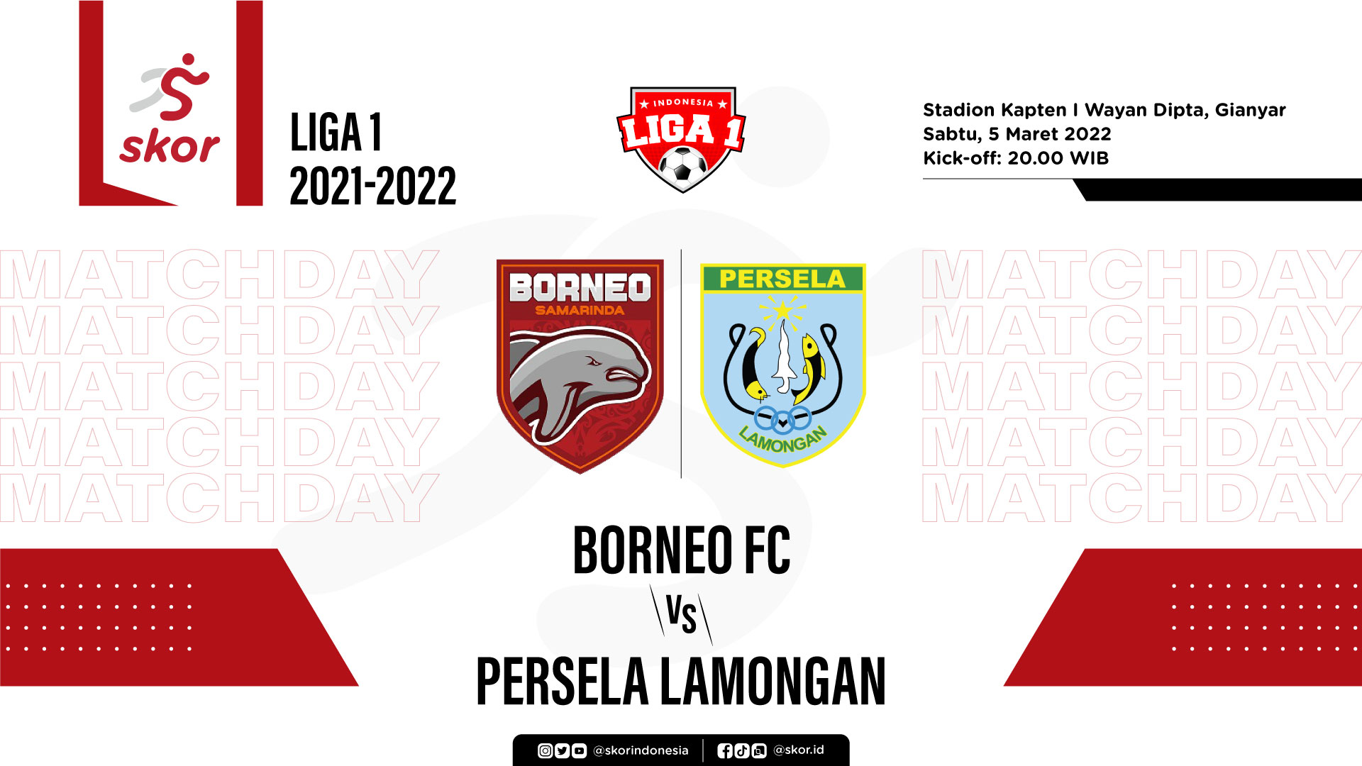 Borneo FC vs Persela: Prediksi dan Link Live Streaming