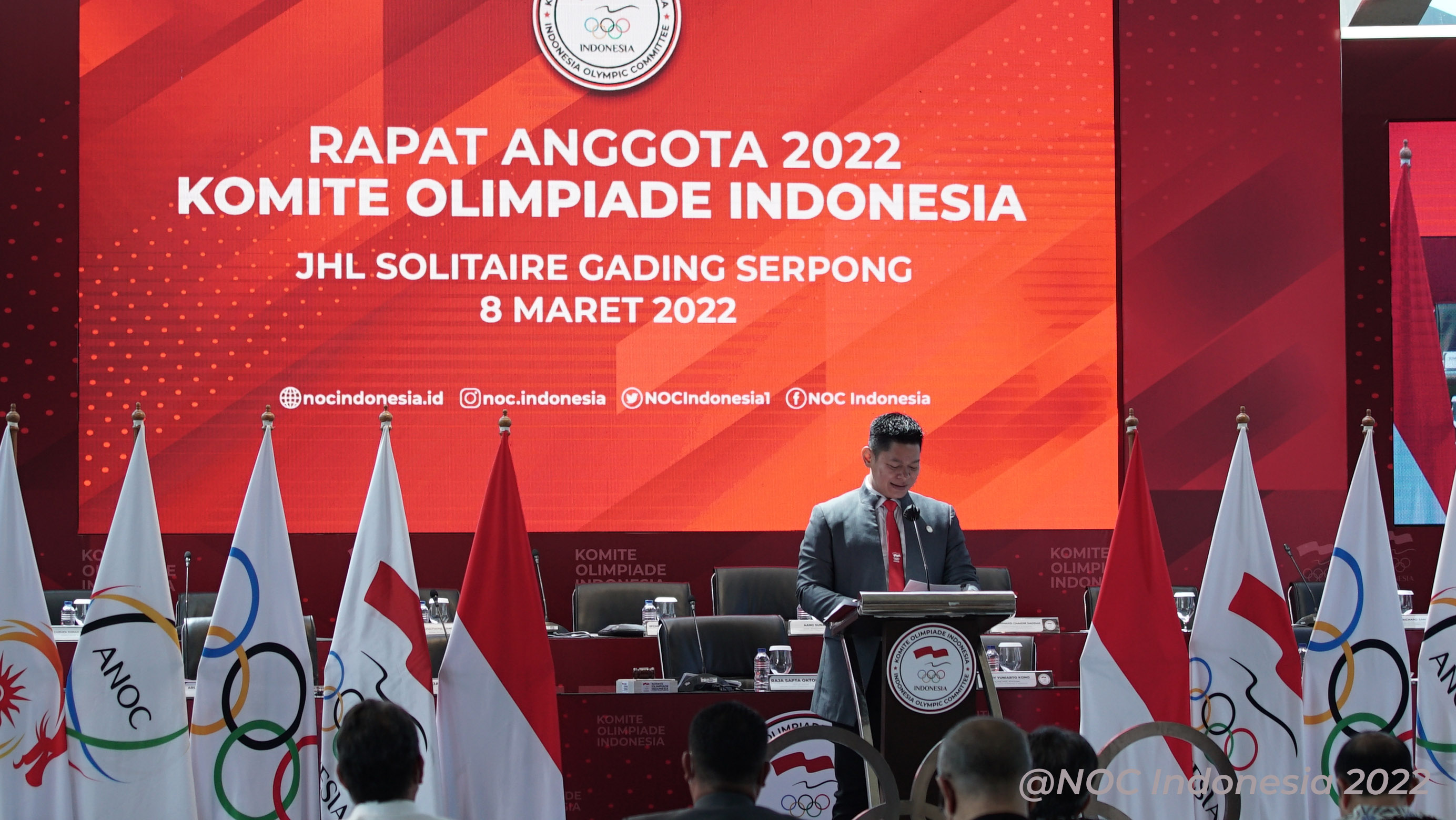 NOC Indonesia Berharap Peningkatan Olahraga Nasional dalam Rapat Anggota 2022