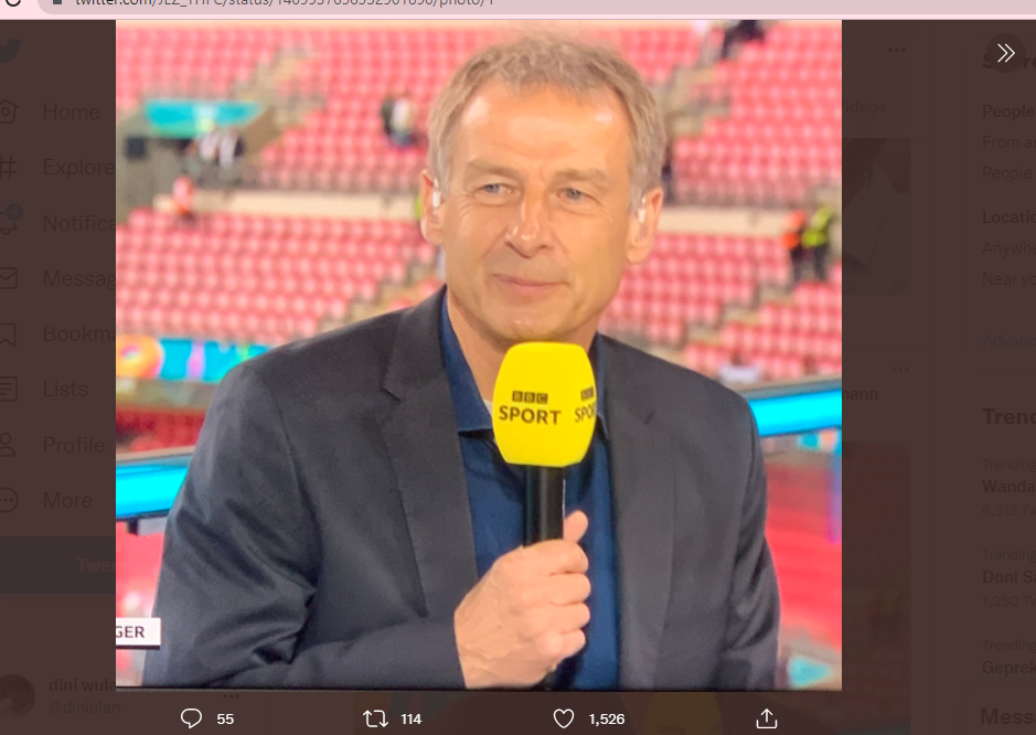 Klinsmann Yakin Inter Milan Bisa Kalahkan Liverpool Asalkan Bertarung seperti Singa