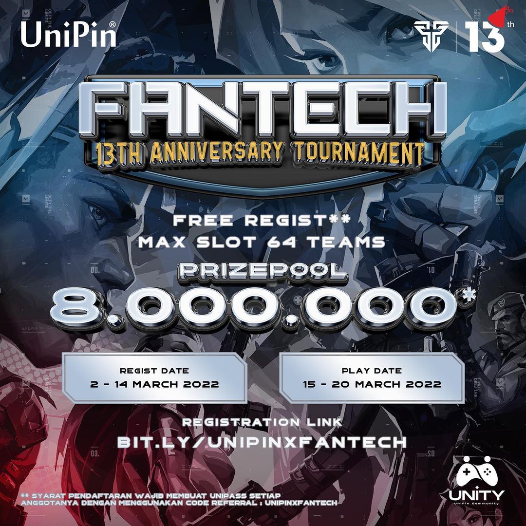 Rayakan Ulang Tahun ke-13, Fantech Gelar Webinar dan Turnamen Valorant