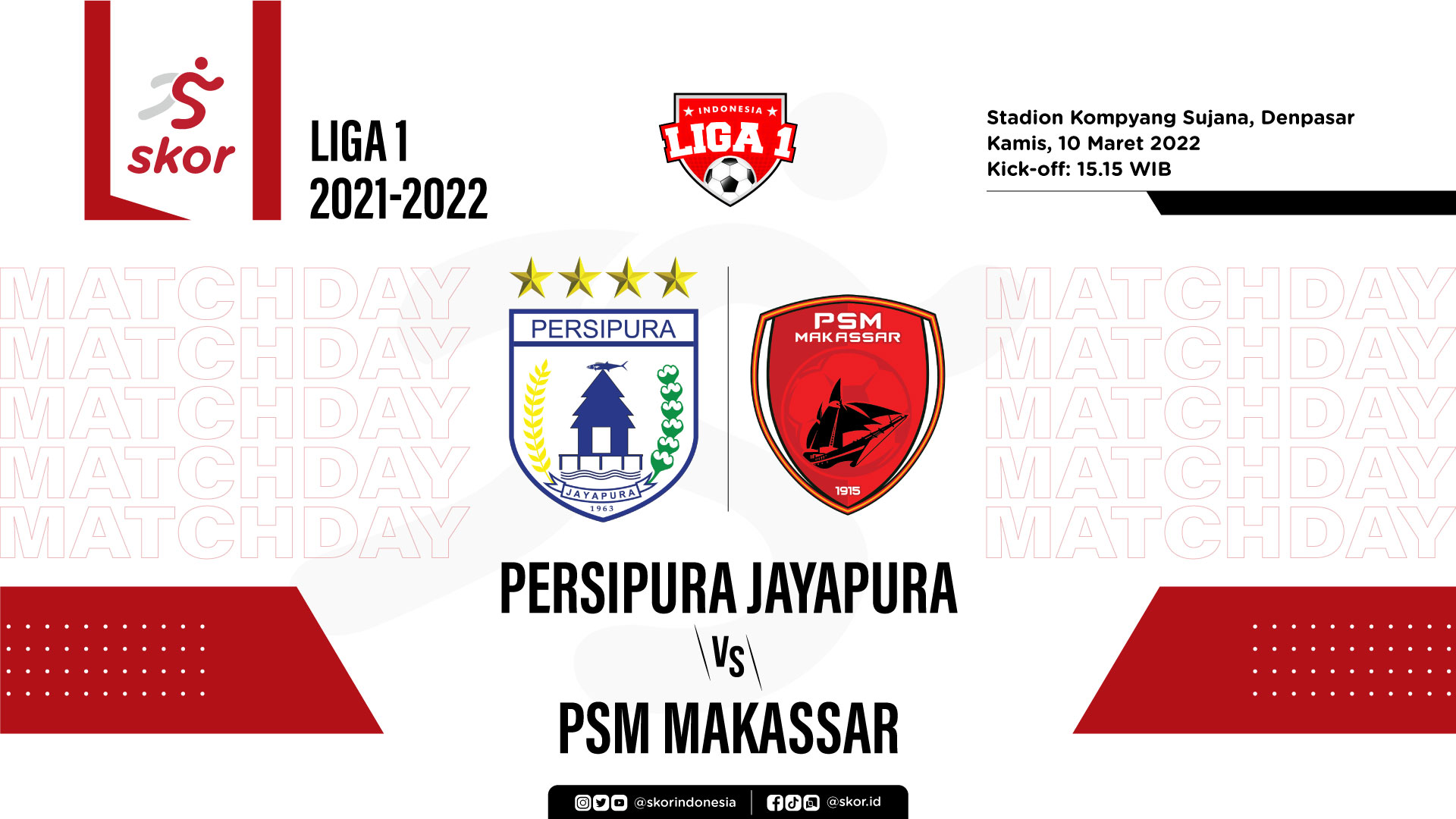 Persipura vs PSM Makassar: Prediksi dan Link Live Streaming