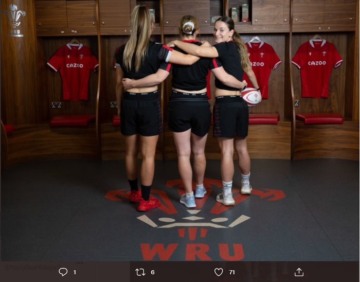 Tim Rugbi Wales Menjadi Tim Wanita Pertama yang Disponsori Merek Celana Menstruasi