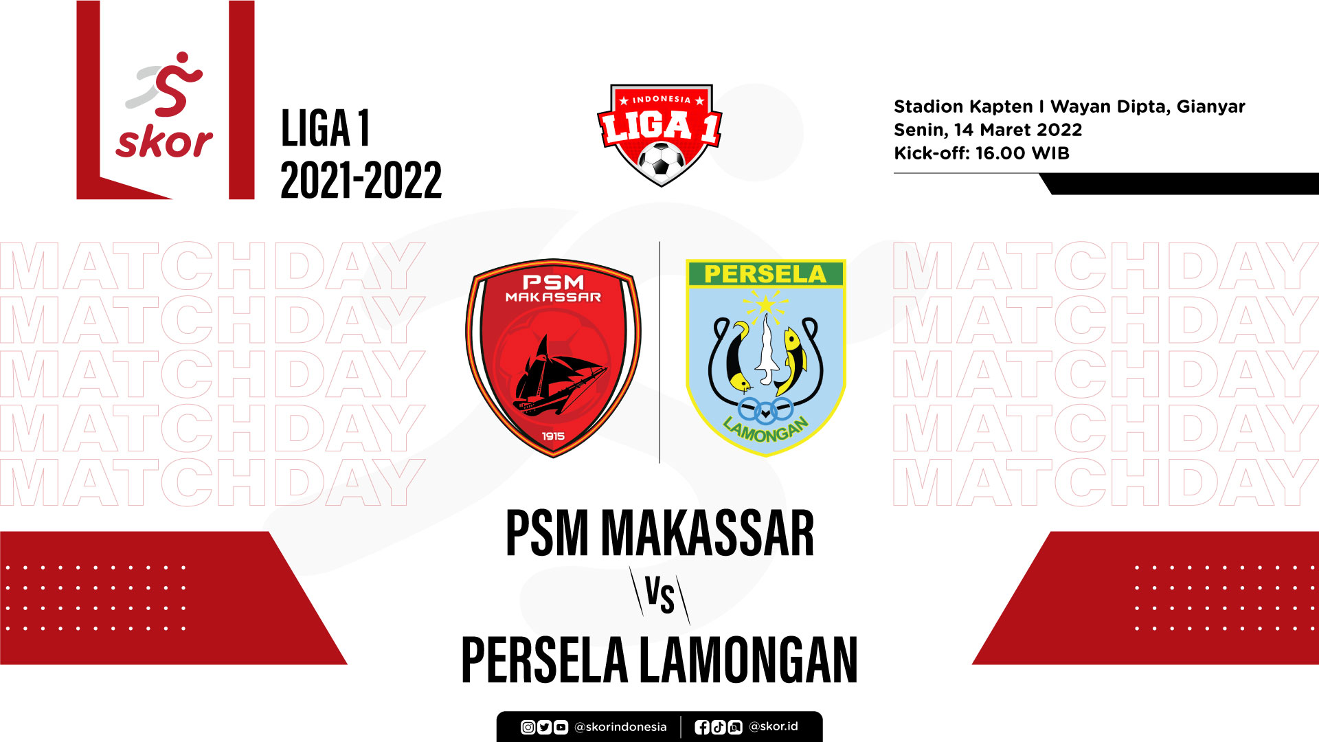 PSM Makassar vs Persela Lamongan: Prediksi dan Link Live Streaming