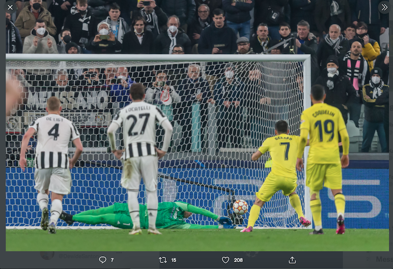 Hasil Juventus vs Villarreal: Kapal Selam Kuning Paksa Nyonya Tua Angkat Koper