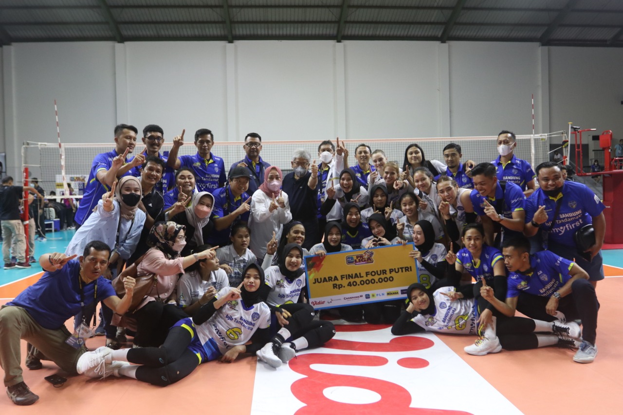 Hasil Proliga 2022: Menang, Bandung bjb Tandamata Tak Terkalahkan di Final Four