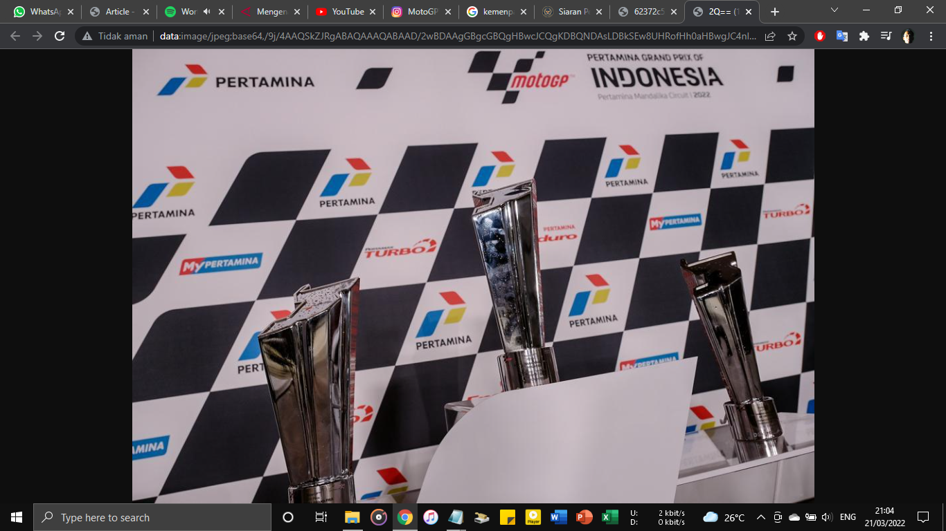 Menelisik Trofi MotoGP Indonesia 2022, Kental dengan Makna Filosofis