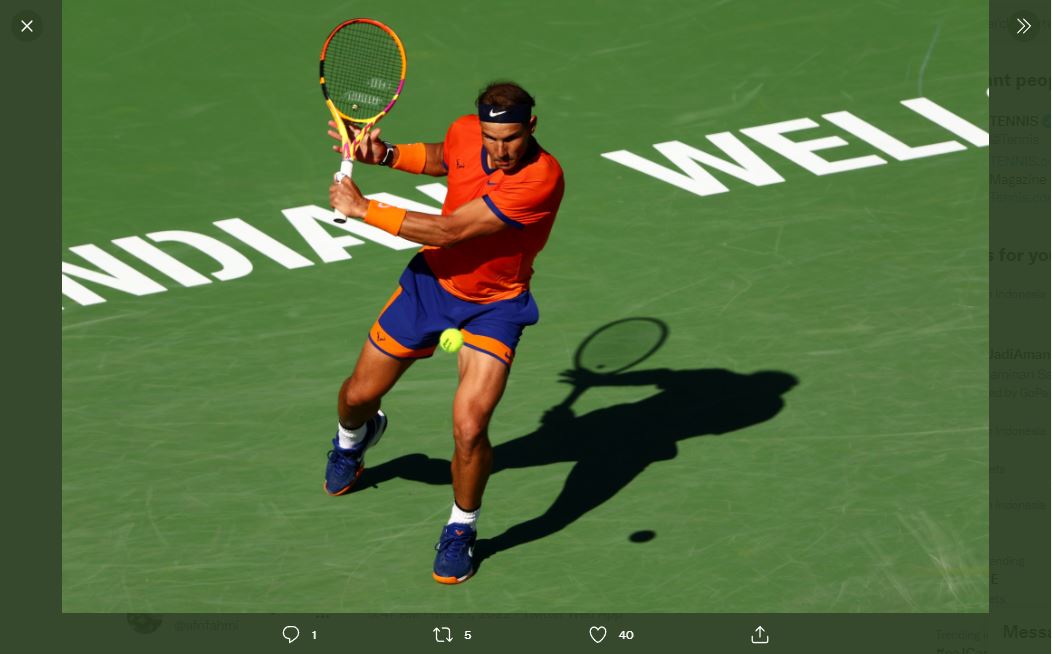 Rafael Nadal Siap Comeback di Awal Bulan Mei 2022