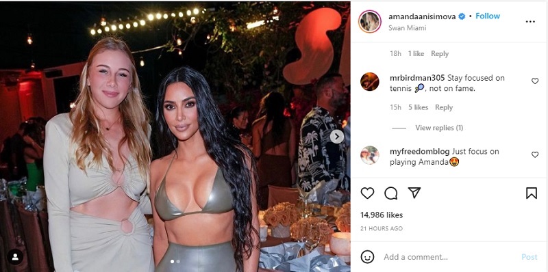 Naomi Osaka dan Amanda Anisimova Hadiri Pesta Pribadi Kim Kardashian di Miami