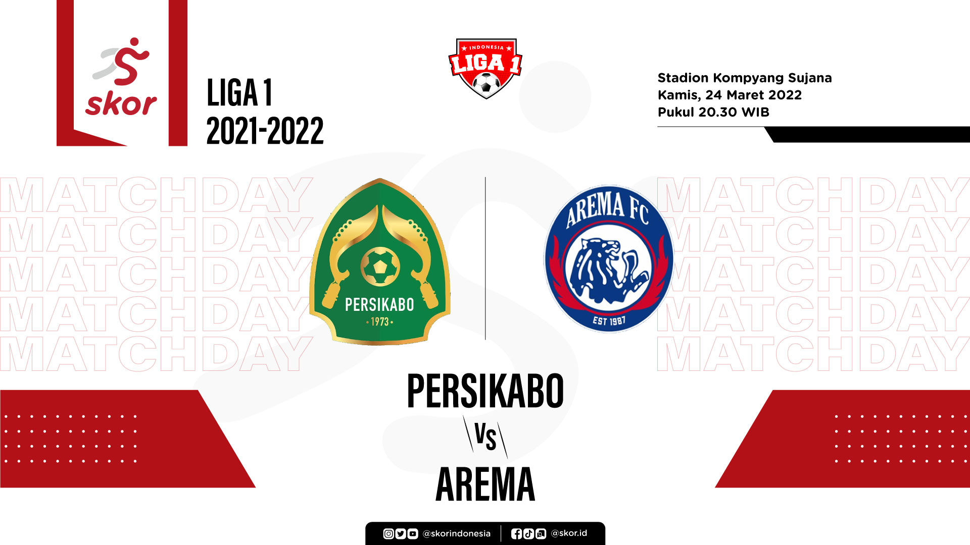 Hasil Persikabo vs Arema FC: 4 Gol Tercipta, Singo Edan Menang