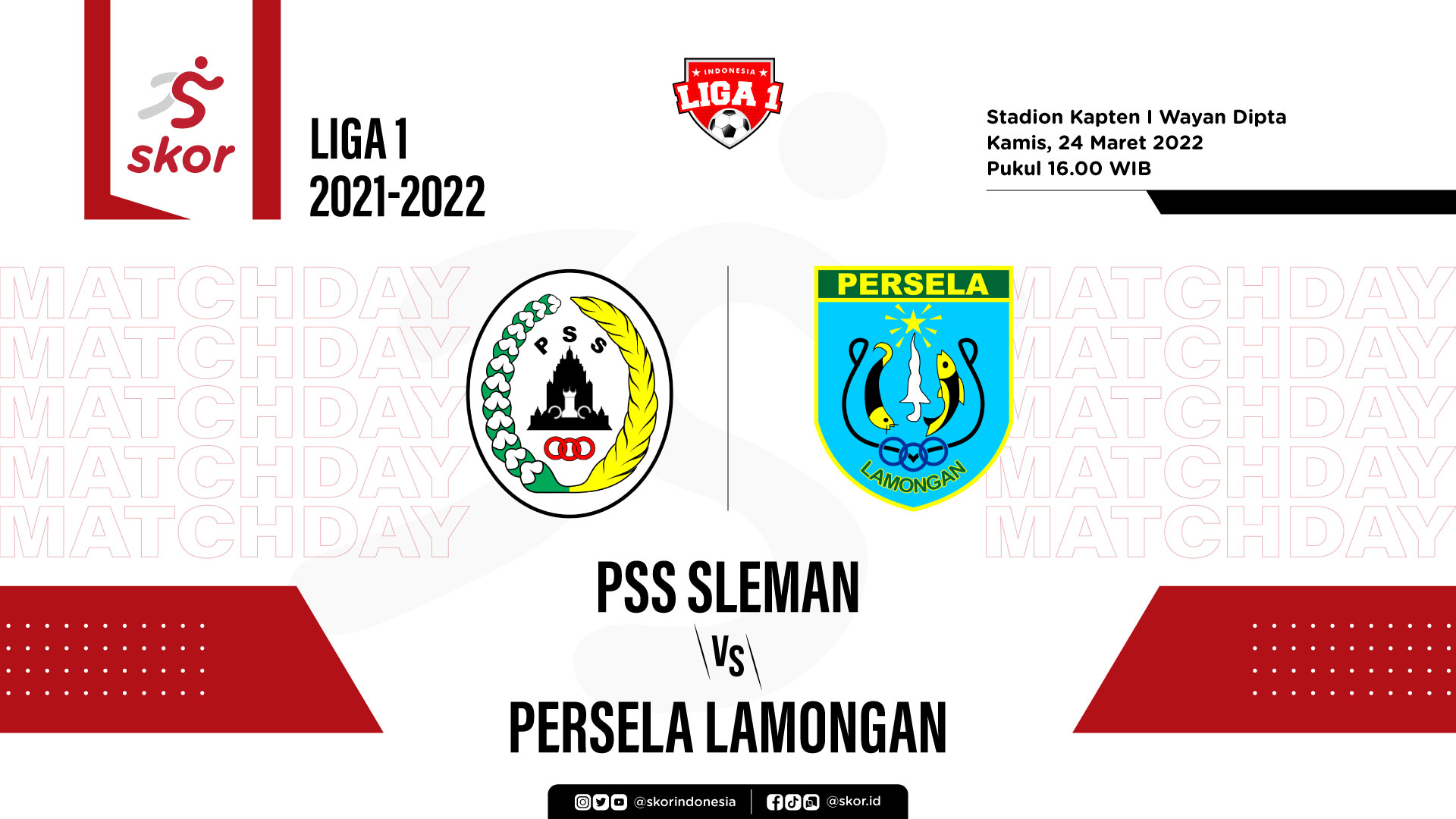 PSS Sleman vs Persela Lamongan: Prediksi dan Link Live Streaming