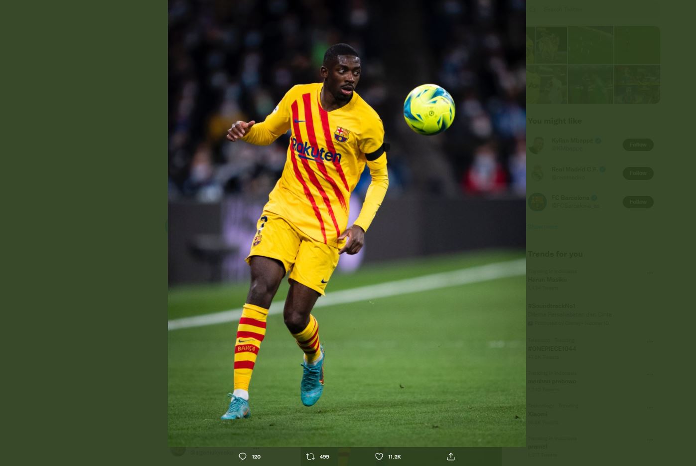 Barcelona Berburu Pengganti Ousmane Dembele, Pemain Leeds United Dibidik