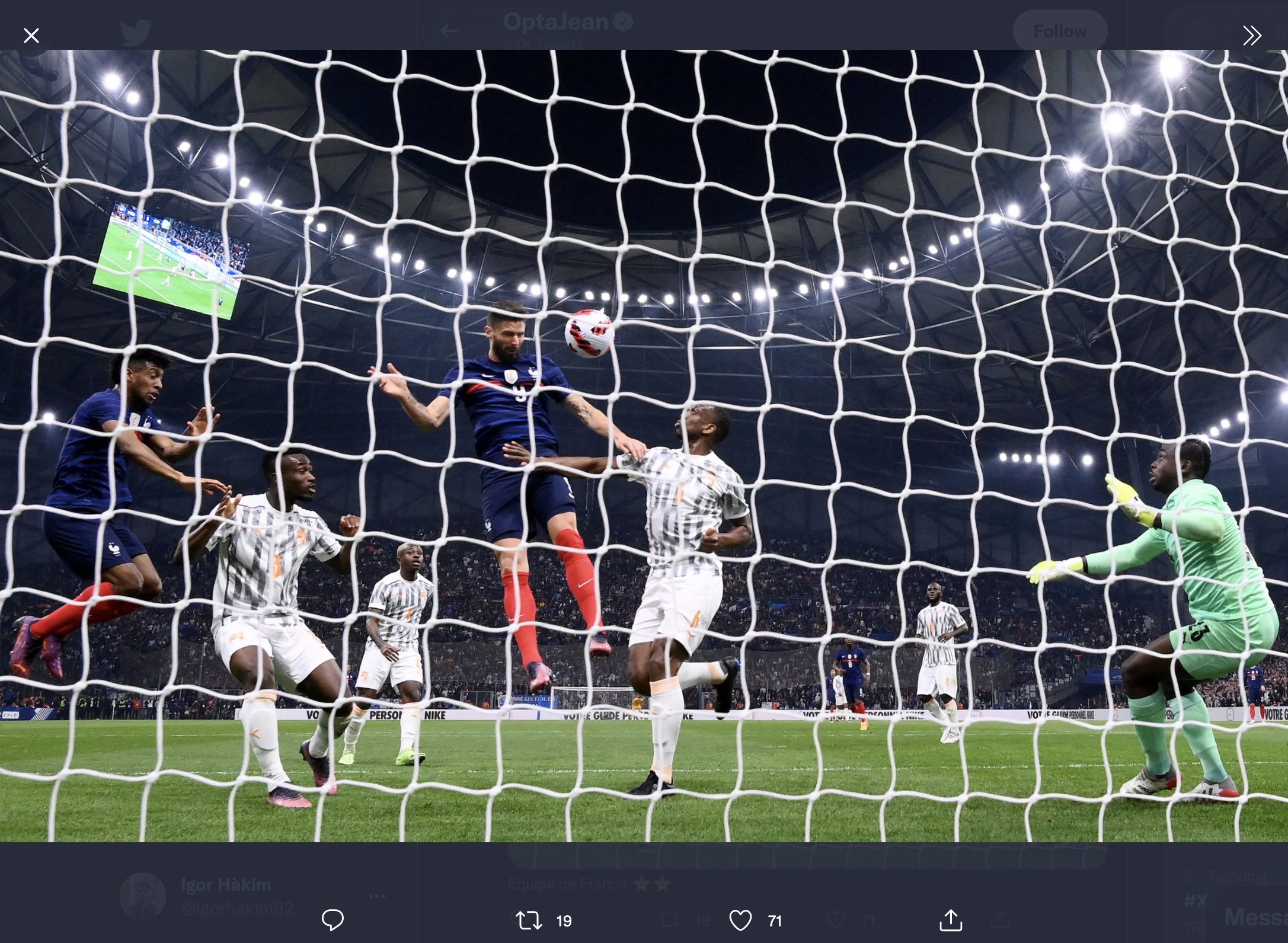 Hasil Prancis vs Pantai Gading: Gol Aurelien Tchouameni di Menit-menit Pastikan Kemenangan Les Bleus